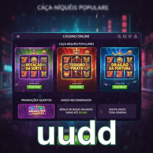 Ilustração de Acesse rapidamente o cassino online uudd e jogue com segurança