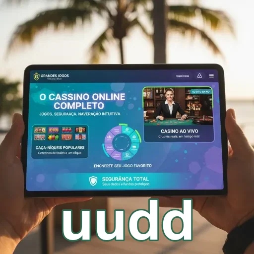 Ilustração de Acesse rapidamente o cassino online uudd e jogue com segurança